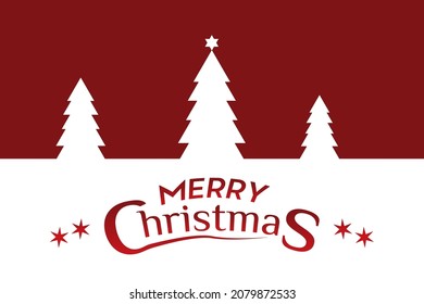 merry Christmas greeting vector deign. adobe illustrator. 