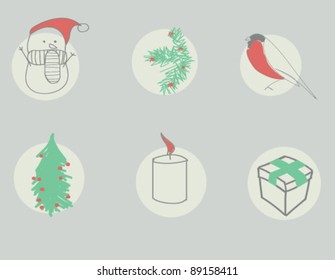 Merry Christmas greetings card
