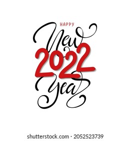 Merry Christmas hand Lettering  Inscription to winter holiday design, Calligraphic. Christmas Xmas and Happy New Year Greeting Card, banner. vector