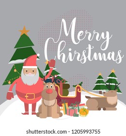 Merry Christmas! Happy Christmas companions