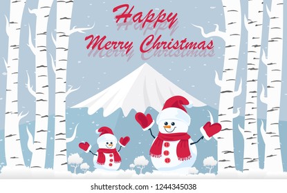 Merry Christmas! Happy Christmas companions and Japan Christmas. Vector 2019 Happy New Year background,Happy New Year 2019 greeting gold design. Vector illustration with text.