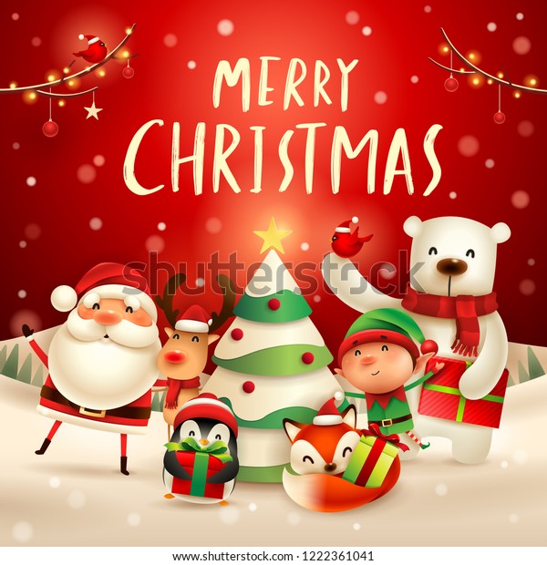 Feliz Navidad Spain Merry Christmas Snowman Santa Claus Passport Holder Case 
