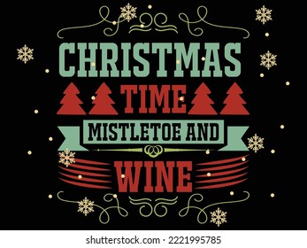 Merry Christmas and Happy Holidays Typography set. Vector logo, text design. Usable for greeting cards, gifts, shirts etc. Cards with New Year tree, reindeers, snowflakes, floral frames and background