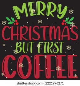Merry Christmas and Happy Holidays Typography set. Vector logo, text design. Usable for greeting cards, gifts, shirts etc. Cards with New Year tree, reindeers, snowflakes, floral frames and background