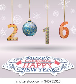 Merry Christmas and Happy New  2016 th year
