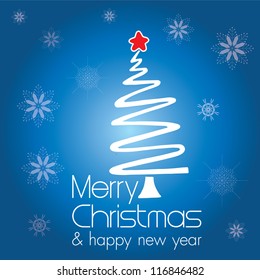 merry christmas & happy new year background