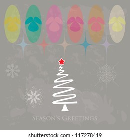 merry christmas & happy new year background