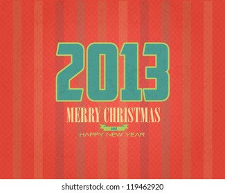 Merry Christmas and Happy New Year 2013