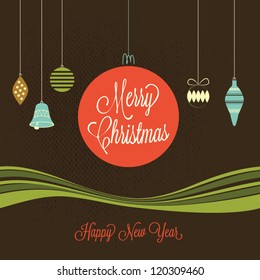 Merry Christmas and a Happy New Year card