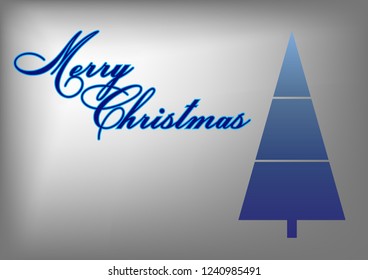 Merry Christmas and a Happy New Year. Christmas cards. Simple design.