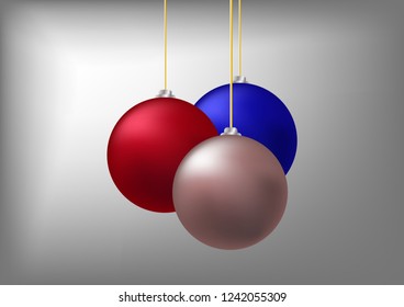 Merry Christmas and a Happy New Year. Christmas cards. Simple design.