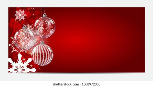 Merry Christmas and Happy New Year posters. Vector illustration. EPS10