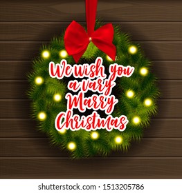 Merry Christmas and Happy New Year posters. Vector illustration. EPS10