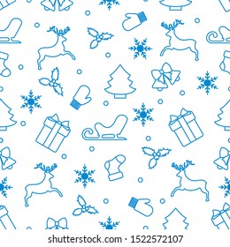 Christmas Scenes Icons Fruits Spices Snow Stock Vector (Royalty Free ...