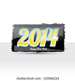 Merry Christmas and Happy New Year 2014 Card