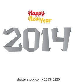 Merry Christmas and Happy New Year 2014 Card
