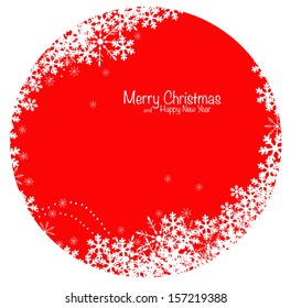 Merry Christmas and Happy New Year background