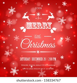 Merry Christmas and Happy New Year Card