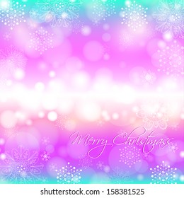 Merry Christmas and Happy New Year Card .