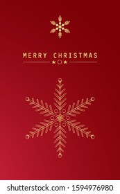 Merry Christmas and Happy New Year 2020 business greeting card. Vector illustration concept for background, party invitation card, website banner, social media banner, marketing material