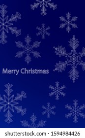Merry Christmas and Happy New Year 2020 business greeting card. Vector illustration concept for background, party invitation card, website banner, social media banner, marketing material.