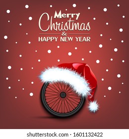 happy new year bicycle