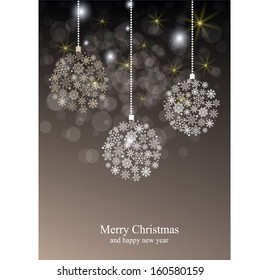 Merry Christmas and Happy New Year Card