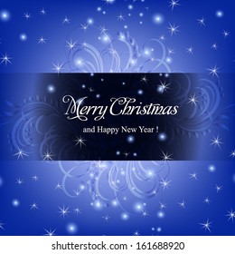 Merry Christmas and Happy New Year Card