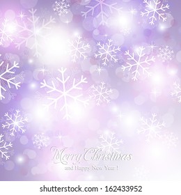 Merry Christmas and Happy New Year Card