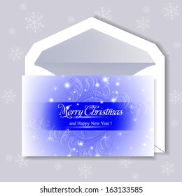 Merry Christmas and Happy New Year Card