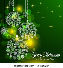 Merry Christmas and Happy New Year Card