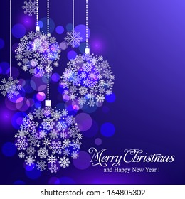 Merry Christmas and Happy New Year Card