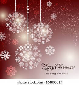 Merry Christmas and Happy New Year Card