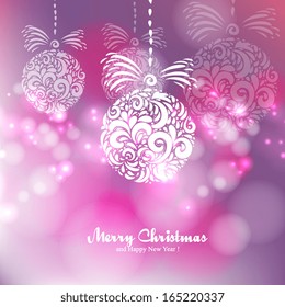 Merry Christmas and Happy New Year Card