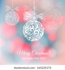 Merry Christmas and Happy New Year Card