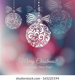 Merry Christmas and Happy New Year Card
