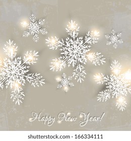 Merry Christmas and Happy New Year Card