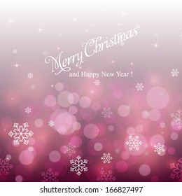 Merry Christmas and Happy New Year Card