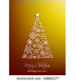 Merry Christmas and Happy New Year Card