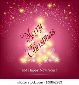 Merry Christmas and Happy New Year Card