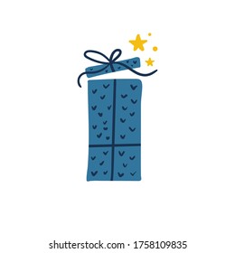 Merry Christmas and Happy New Year illustration. Trendy style. Vector design template. Design for poster, card, invitation, placard, brochure, flyer.