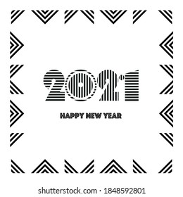 Merry Christmas and Happy New Year Card.