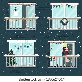 7,208 Christmas balcony Images, Stock Photos & Vectors | Shutterstock