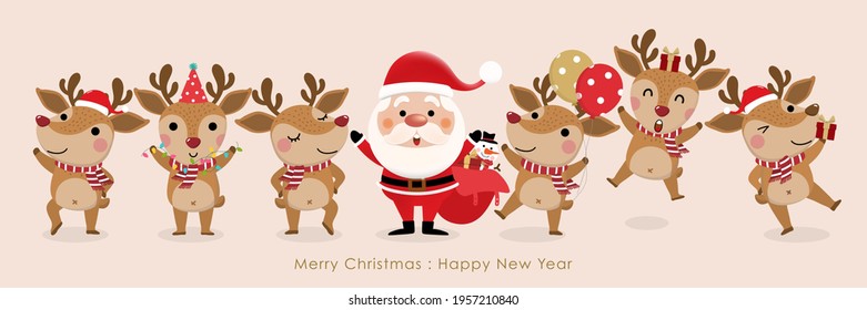 Funny Merry Christmas And Happy New Year 2022 Images Reindeer Christmas Funny Images, Stock Photos & Vectors | Shutterstock