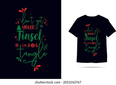 Merry Christmas and Happy New Year Printable Vector Illustration. Good for greeting card, poster, T shirt print, mug, and gift design.
 