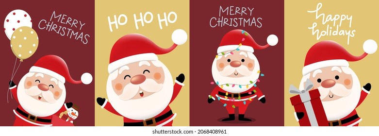 Santa Claus cartoon Royalty Free Stock Vector Clip Art