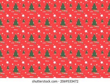 Merry christmas and happy new year elements seamless pattern vectors  