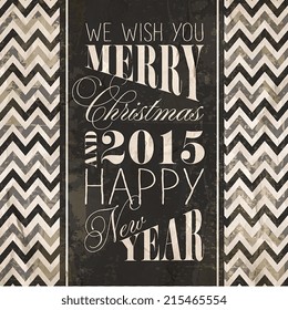 Merry Christmas and Happy New Year Card