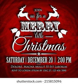 Merry Christmas and Happy New Year Card