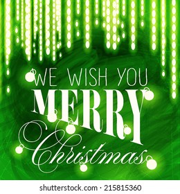 Merry Christmas and Happy New Year Card